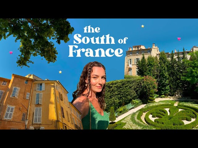 Travel vlog - Exploring the South of France 🇫🇷 Travel Vlog - Aix en Provence