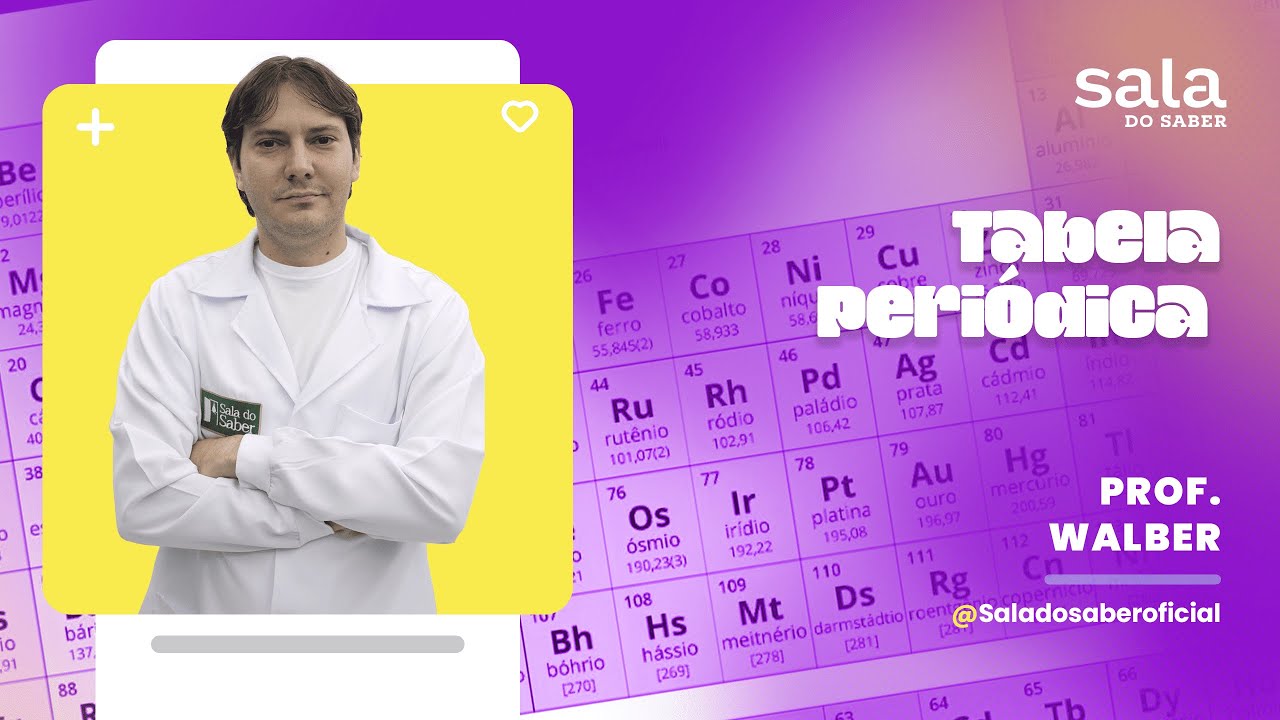Tabela Periódica - Professor Walber