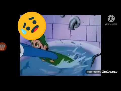 Super Mario Bros super Show cartoon scene add round 1