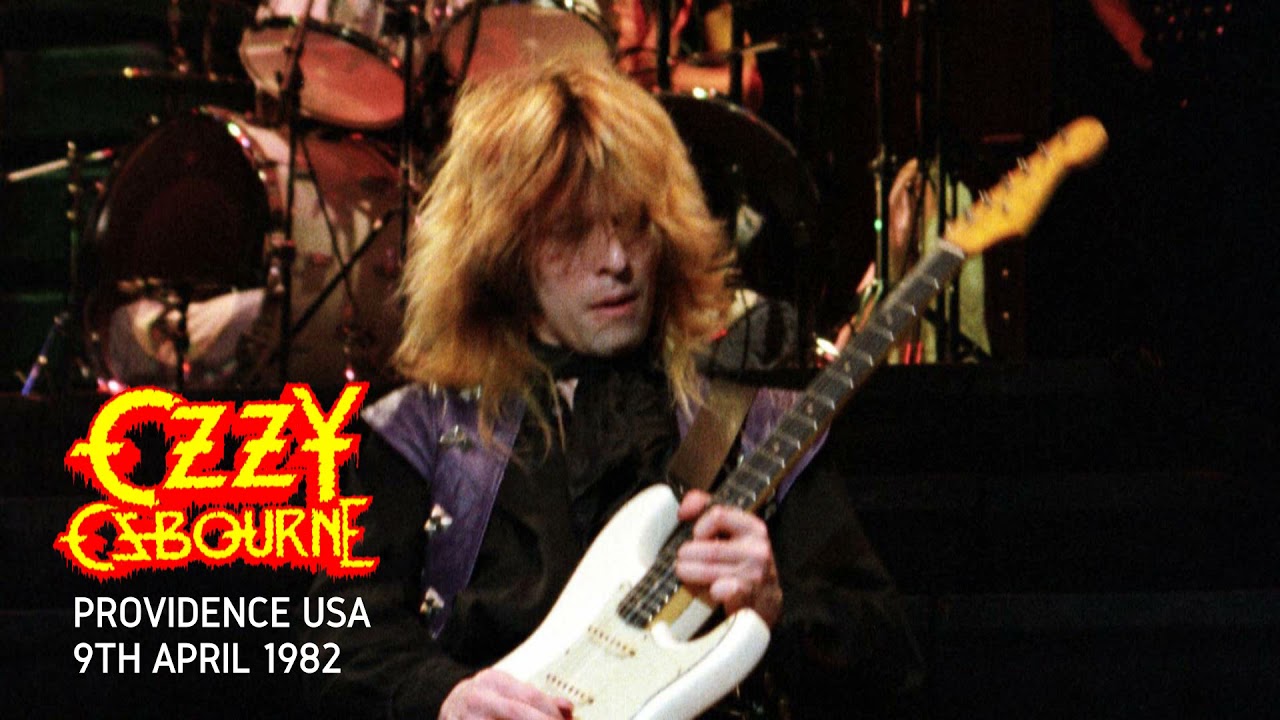 OZZY OSBOURNE - WITH BERNE TORME - 9TH APRIL 1982 - DIARY OF A MADMAN TOUR. - YouTube