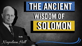 🤫🧠The Secret WISDOM of King Solomon Napoleon Hill🔥