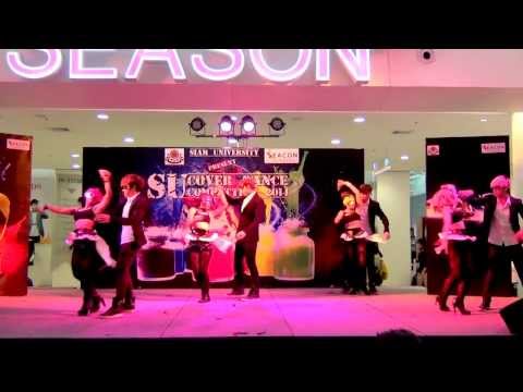 140119 RaTiaRa cover Rania - Masquerade + Hips Don't Lie + Just Go @Siam U Cover Dance 2014 (Final)