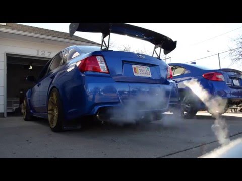 450HP 2014 Subaru WRX STi Cold Start, Rev, And Walk Around