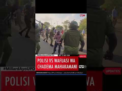 Tension at Tanzania law courts ahead of Tundu Lisu case ruling #tundulisu 