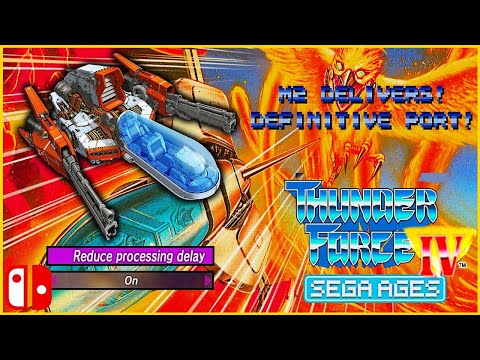 Thunder Force IV - Sega Ages Nintendo Switch Review. The Definitive Port of a Classic!