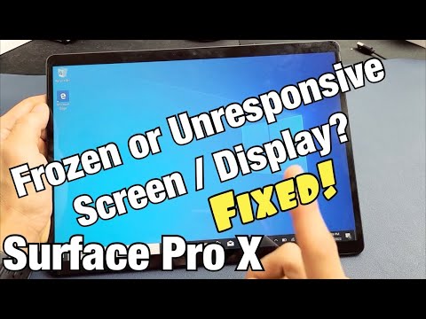 Microsoft Surface Pro X: Stuck, Frozen or Unresponsive Screen? Fixed!