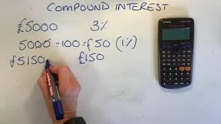 Level 2 Functional Skills maths compound interest