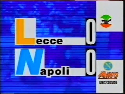 1990-91 (1a - 09-09-1990) Lecce-Napoli 0-0 Servizio D.S.Rai1