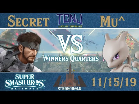 Stronghold #6 - Secret (Snake) vs Mu^ (Mewtwo, Joker) - Smash Ultimate Winners Quarters