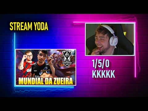 YODA REAGINDO AO BRONZIOCRE - O BRASIL PODE SER RUIM MAS A INFINITY É PIOR