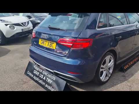 BCW CAR SALES LTD 2017 AUDI A3 1.4 TFSI S-LINE SPORTBACK