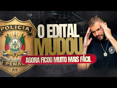 AGORA FICOU MAIS FÁCIL! RETIFICAÇÃO CONCURSO POLÍCIA PENAL RIO GRANDE DO SUL | ALTERAÇÃO EDITAL PPRS