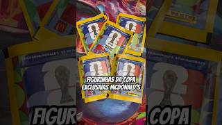 Consegui as figurinhas da copa exclusivas do McDonald’s! #figurinhasdacopa #mcdonalds #copadomundo
