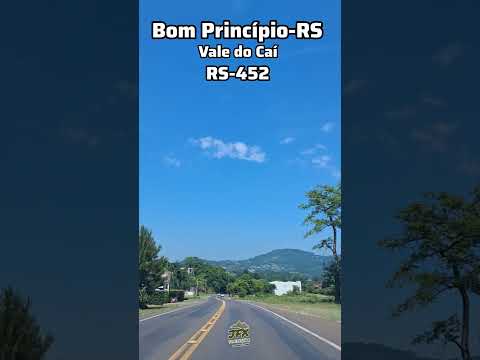 RS-452 na Altura do Município de Bom Princípio-RS no Vale do Caí #sul #valedocai #tirolesa #gramado