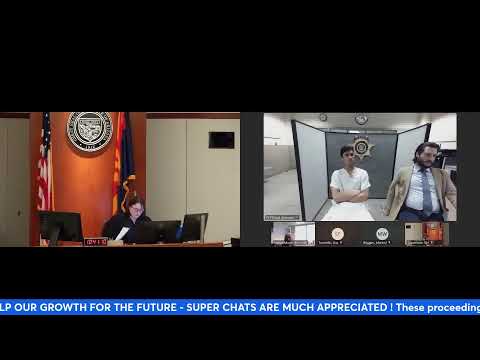 COURT LIVE 1.27.26 from Pima County Jail | Initial Appearance After Arrest
