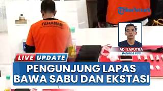 Aksi Penyelundupan Narkoba Gagal Total! Pengunjung Lapas Pangkalpinang Berhasil Diamankan Polisi