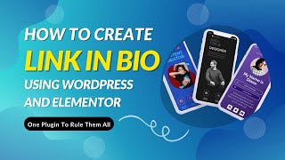 HOW TO CREATE A LINK IN BIO IG USING WORDPRESS AND ELEMENTOR