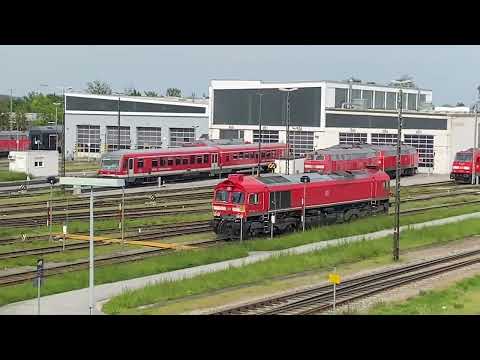 DB BR 077 ( Class 77) at Mühldorf station