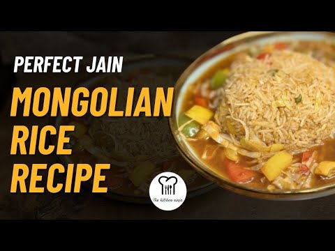 MIND-BLOWING Mongolian Rice Secrets Revealed | Perfect Jain Mongolian Rice Recipe