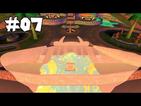 Super Mario Sunshine (SM3DAS) 100% - Part #07: The Manta Storm (Sirena Beach 1/2)