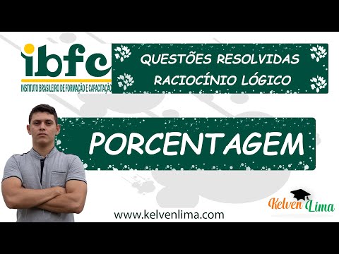 Porcentagem - Questões Resolvidas IBFC