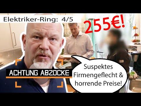 Fast 150€ Stundenlohn?! Mafiöse Strukturen im Elektriker-Geschäft? | Achtung Abzocke | Kabel Eins