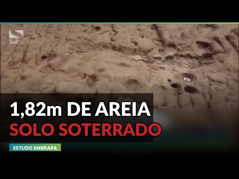 Enchentes deixaram 1,82 m de AREIA sobre o solo no RS | SulTV