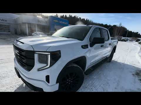 2026 GMC Sierra 1500 Crew Cab Short Box 4-Wheel Drive Pro in White for sale at Boyer Chevrolet Buick GMC Bancroft in Bancroft, ON