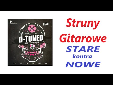 Stare struny kontra nowe struny - czy warto często wymieniać struny w gitarze - FOG 751