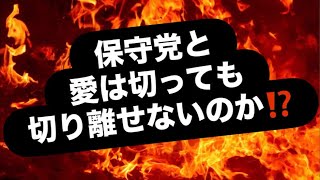 保守党と愛は切っても切り離せないのか⁉️#百田尚樹　#有本香　#保守党　#河村たかし　#減税日本　#北村晴男　#竹上ゆうこ  #高市早苗　 #リハック　#アベプラ　#小泉進次郎　#小野田紀美