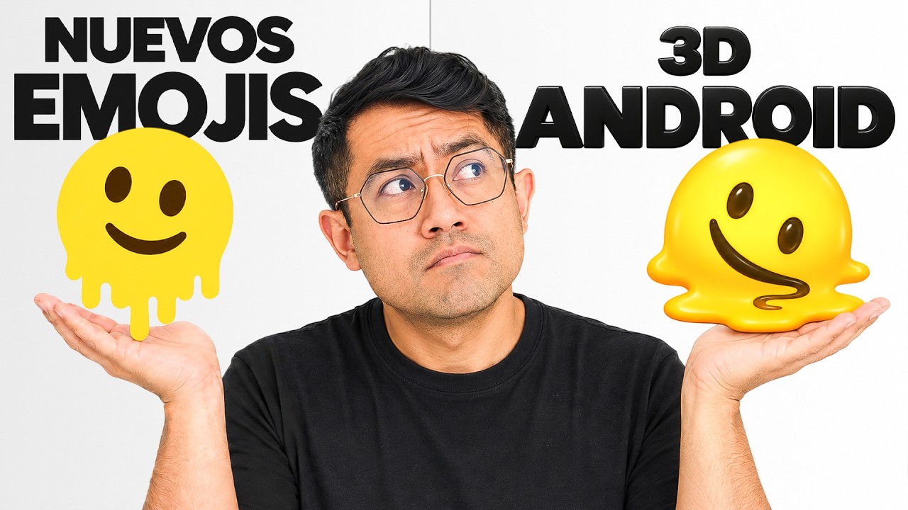 NUEVOS EMOJIS 3D empiezan a llegar a Android