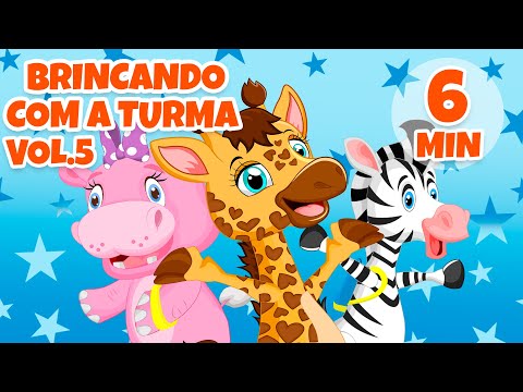 Brincando com a Turma da Giramille Vol. 5 - Giramille 6 min | Desenho Animado Musical