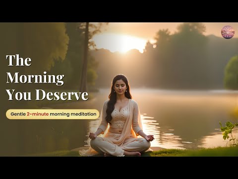 2-Minute Guided Morning Meditation for Calm & Stillness | Aura Bliss