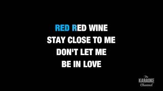 Video thumbnail of "Red Red Wine in the Style of "UB40" karaoke video with lyrics (no lead vocal)"