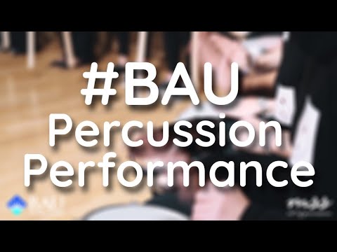 Bahcesehir University Percussion Performance with MSS #ArtOfPercussion
