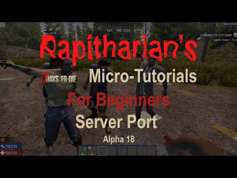 Micro Tutorials - Episode 008 : Changing Game Port