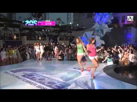 120628 Miss Sistar earliest performance before release of Give it to Me Album)