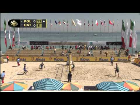 Losiak/Kantor vs Jefferson/Cherif (Semifinals) KISH ISLAND OPEN 2016