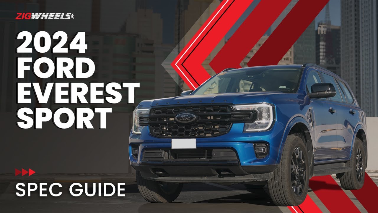 2024 Ford Everest Sport Spec Guide | Zigwheels.Ph