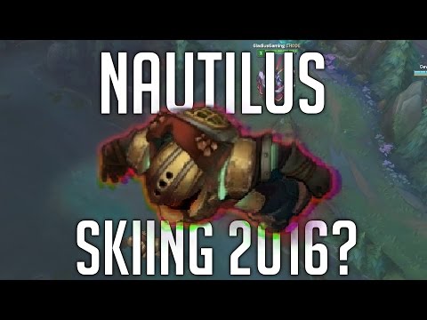 SPOOKIEST LoL clip of 2016 - The Forgotten Nautilus Skiing Glitch