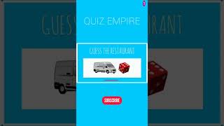 Can you guess the RESTAURANT from the EMOJIS?        #quiz #emojichallenge #emoji