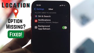 Allow Access To Location Missing on iPhone Apps? - Fixed on iOS 16!