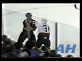 NHL Nov 11 1993 Darren Rumble OTT V Brent Severyn FLA Ottawa Senators Florida Panthers