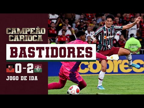 BASTIDORES - FLAMENGO 0 X 2 FLUMINENSE - JOGO DE IDA - CAMPEONATO CARIOCA 2022