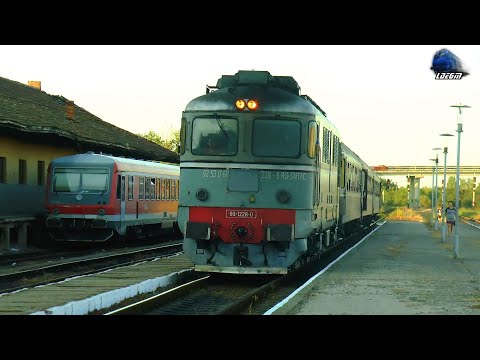 Trenuri pe Apus în Gara Satu Mare/Trains on Sunset in Satu Mare Train Station - 20 August 2021