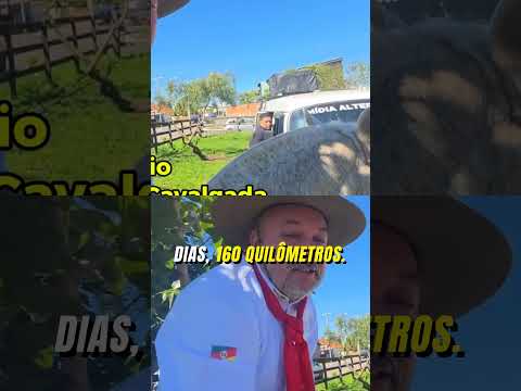 Após 160 KM a Cavalo, a Chama Crioula Chegou! 🔥🐎 #shorts