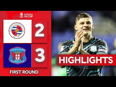Linney Hat-Trick Sparks Incredible Comeback | Reading 2-3 Carlisle United | Emirates FA Cup 2025-26