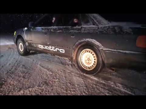 Different AWD techniques on snow