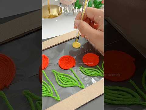 Creative Art😍✨#shorts #art #painting #muktaeasydrawing #youtubeshorts