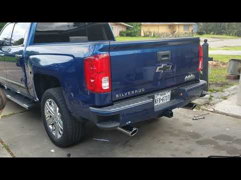 2017 High Country Silverado Borla ATAK catback exhaust
